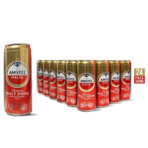 Amstel Malta Can 33cl x 24