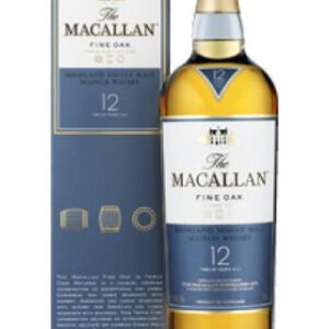 the Macallan Fine Oak 12year Whisky 700ml.